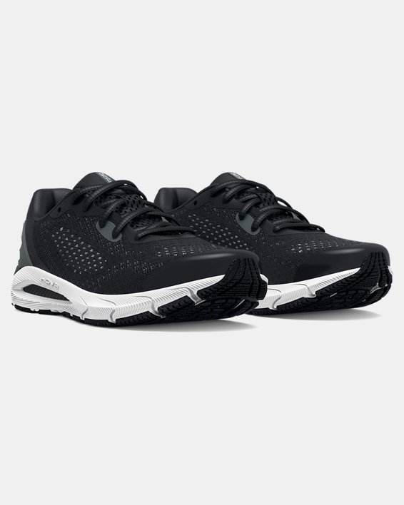 Boys' Grade School UA HOVR™ Sonic 5 Running Shoes in Black image number 3